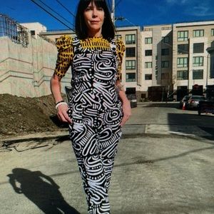 🖤 Nooworks Ripple Print Classic Overalls 🖤